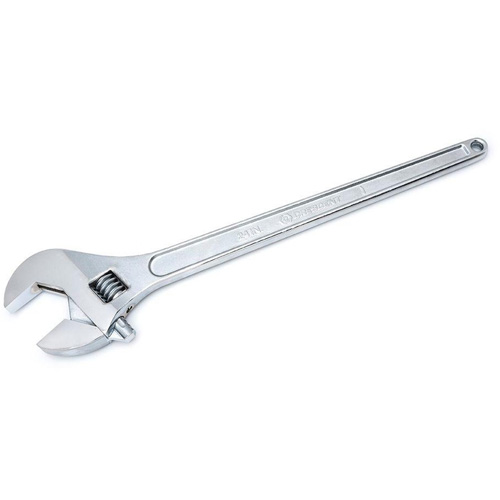 Adjustable Tapered Handle Wrench - Carded, 24" L, 2-7/16"/62 mm Max Width, Chrome/Polished Sécurité Médic