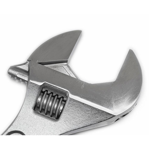Adjustable Tapered Handle Wrench - Carded, 24" L, 2-7/16"/62 mm Max Width, Chrome/Polished Sécurité Médic