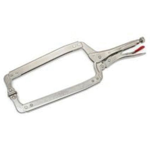 Locking C-Clamp with Swivel Pads, 18" Length, C-Clamp Sécurité Médic