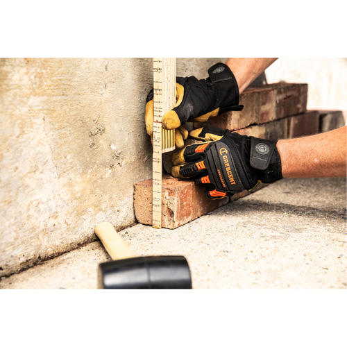Red End&reg; Oversized Brick Mason Rule, 6' L, Wood, 1/16" Graduations Sécurité Médic