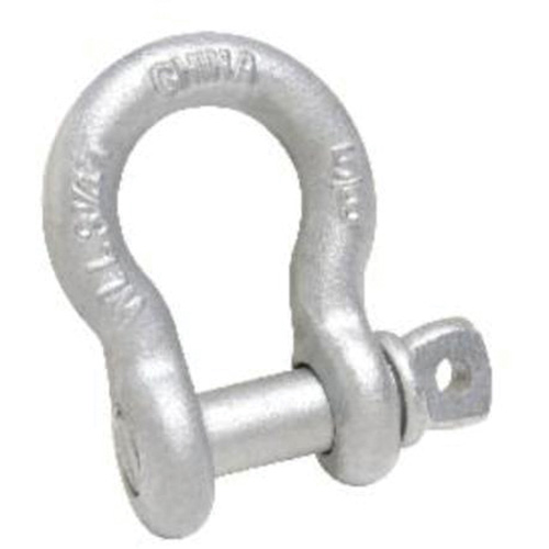 Anchor Shackle, 3/16", Screw Pin, Hot Dip Galvanized Sécurité Médic