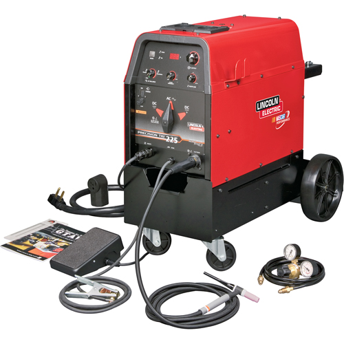 Precision TIG&reg; 225 Ready-Pak&reg; Pkg. With Cart Sécurité Médic