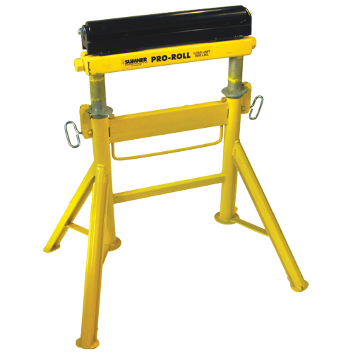 Pro Roll Pipe Stand, 2000 lbs. Load Capacity, 36" Pipe Capacity Sécurité Médic