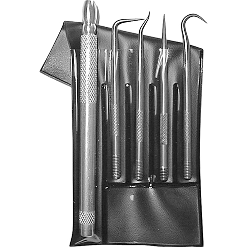 4-Piece Utility Pick Set With  Machined Aluminum Handles Sécurité Médic