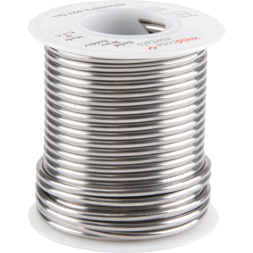 Common Solder, Lead-Based, 40% Tin 60% Lead, Solid Core, 0.09375" Dia. Sécurité Médic
