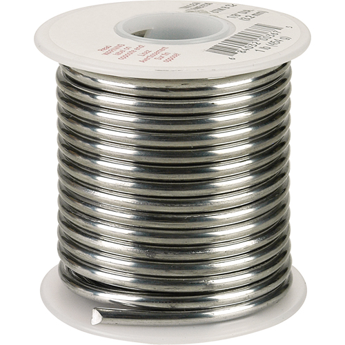 Common Solder, Lead-Based, 50% Tin 50% Lead, Solid Core, 0.09375" Dia. Sécurité Médic