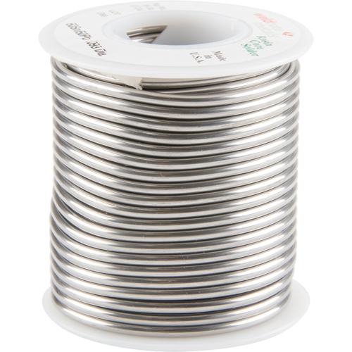 Common Solder, Lead-Based, 50% Tin 50% Lead, Rosin Core, 0.09375" Dia. Sécurité Médic