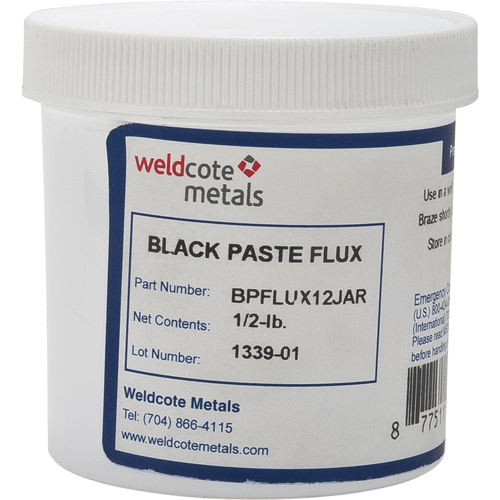 Black Paste Brazing Flux Sécurité Médic