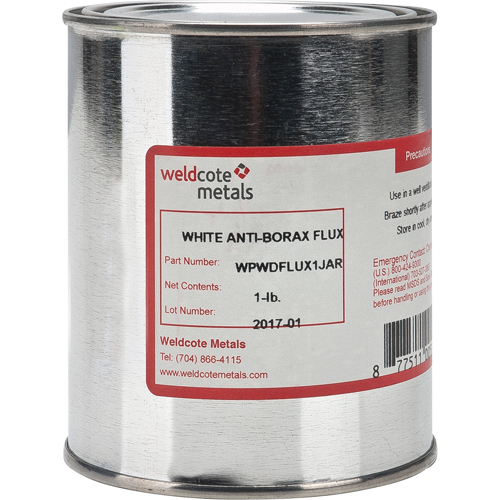 Flux antiborax blanc Sécurité Médic