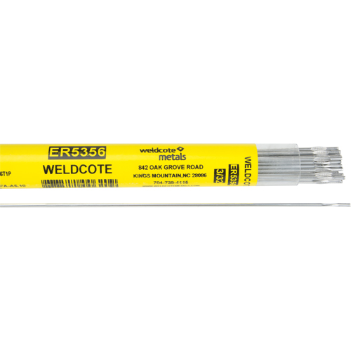 Baguettes pour soudage TIG en longueurs de 36", 3/32", Aluminium Sécurité Médic