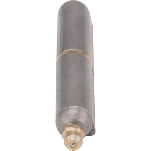 Weld-On Hinge, 0.512" Dia. x 3.15" L, Mild Steel w/Fixed Steel Pin Sécurité Médic