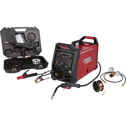 Soudeuse &agrave; proc&eacute;d&eacute; multiple POWER MIG 215 MPi One-Pak en aluminium, 120 V/230 V, 1 Ph, 60 Hz Sécurité Médic
