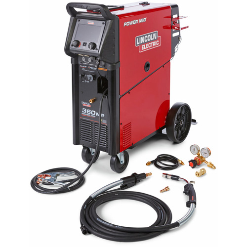 POWER MIG&reg; 360MP Multi-Process Welder, 208 V/230 V/460 V/575 V, 1 Ph, 50/60 Hz Sécurité Médic