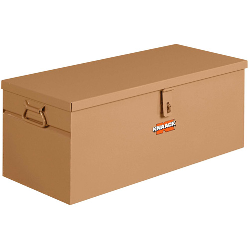 Hand Held Tool Box, 28" x 12" x 12", Steel, Tan Sécurité Médic