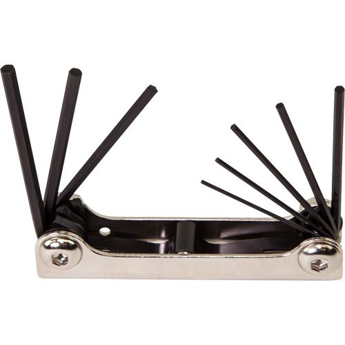 Folding Hex Key Set, 8 Pcs., Imperial Sécurité Médic