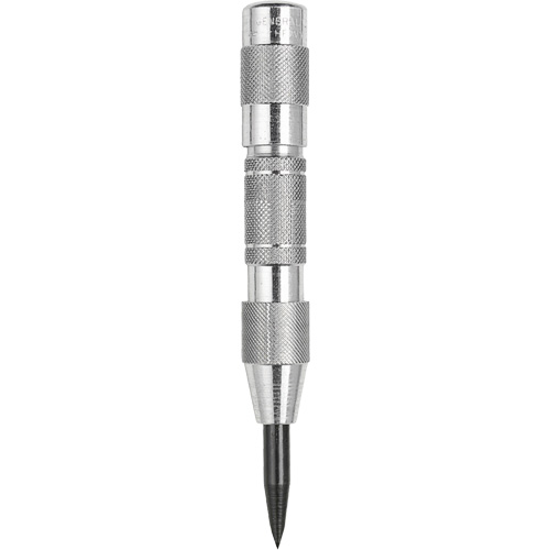 Automatic Center Punch, 13/125" Dia., 5/8" Stock Size, 5" L Sécurité Médic
