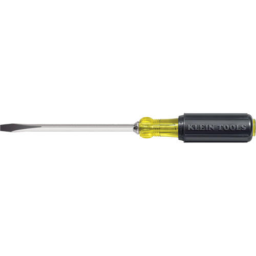 Heavy-Duty Slot Keystone Screwdriver, 5/16", 10-15/16" L, Cushion Grip Handle Sécurité Médic