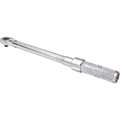 Micrometer Torque Wrench, 3/8" Square Drive, 10-80 ft-lbs. Sécurité Médic