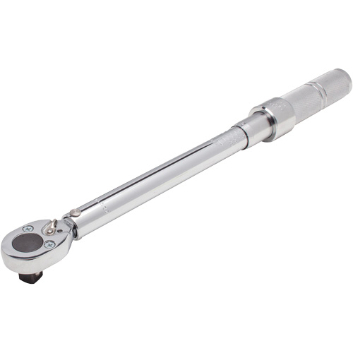 Micrometer Torque Wrench, 1/2" Square Drive, 10-80 ft-lbs. Sécurité Médic