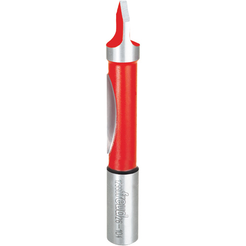 Router Bit - Panel Pilot Bit, 1/2" Dia., 1-1/4" H, 3-3/4" L, 1/2" Shank Sécurité Médic