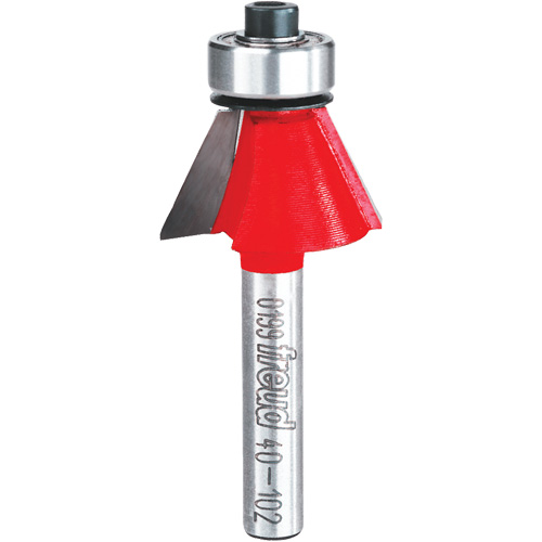 Router Bit - Chamfer Bit, 15/16" Dia., 1/4" Shank Sécurité Médic
