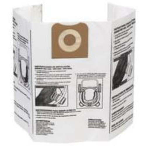 High-Efficiency Vacuum Dust Bags, 12 - 16 US gal. Sécurité Médic