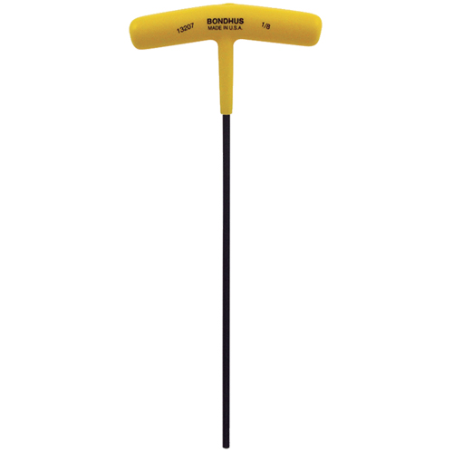 Individual Hex Keys - SAE, Ball End, 3/16" x 9.8" L, T Handle Sécurité Médic