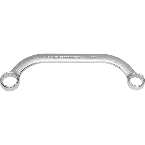 Cl&eacute; polygonale, 12 pans, 5/8"/9/16", d&eacute;cal&eacute;es de 15°, Fini Ordinaire Sécurité Médic