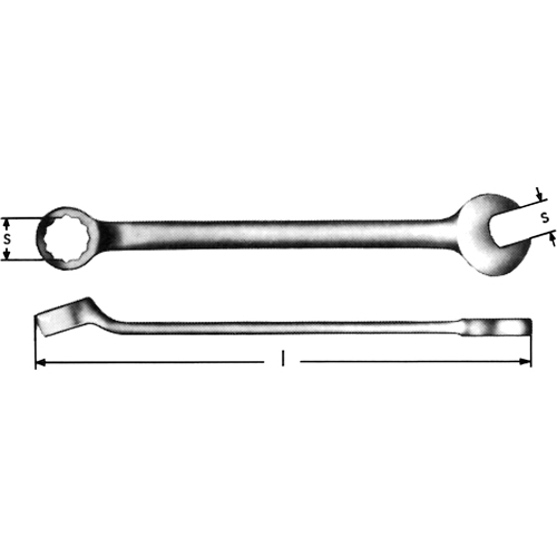 Combination Wrenches, 3/8", 6-5/16" Length Sécurité Médic