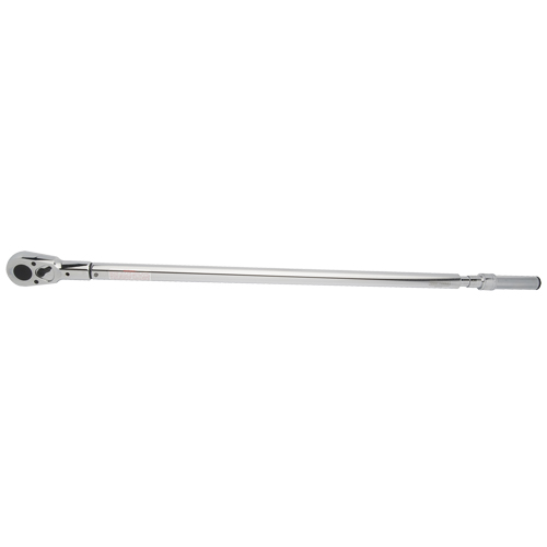Heavy-Duty Micro-Adjustable Torque Wrench, Click, 3/4" Square Drive, 100 - 600 ft-lbs. Sécurité Médic