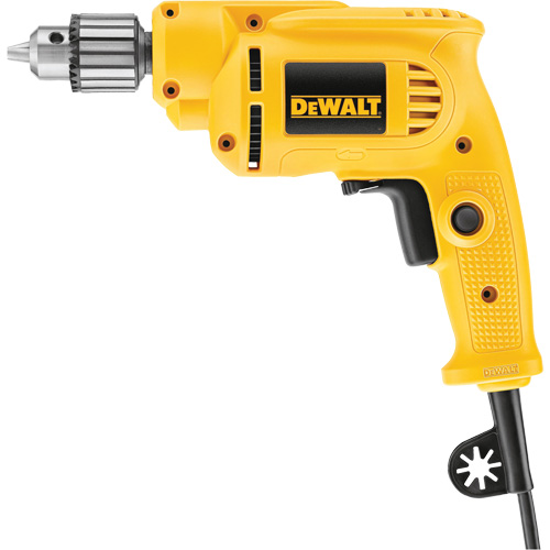 VSR Drill, 3/8" Chuck, 7 A, 120 V, 0-2800 RPM, Keyed Chuck Sécurité Médic