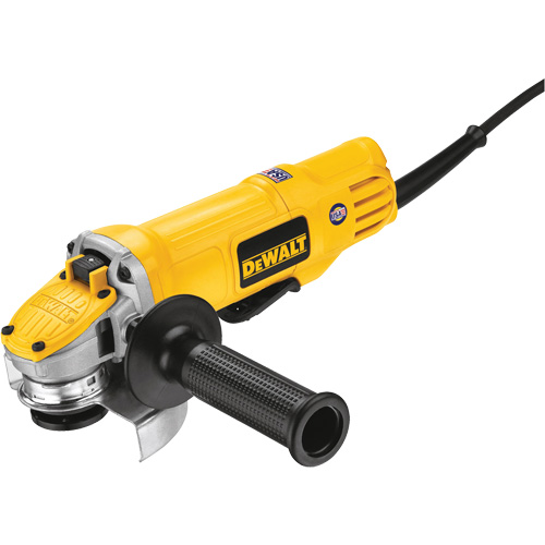 Petite meuleuse d'angle avec interrupteur &agrave; palette, 4-1/2", 120 V, 9 A, 12 000 Tr/min Sécurité Médic