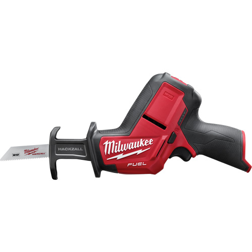 M12 Fuel Hackzall&reg; Reciprocating Saw (Tool Only), 12 V, Lithium-Ion Battery, 0 - 3000/0-3000 SPM Sécurité Médic