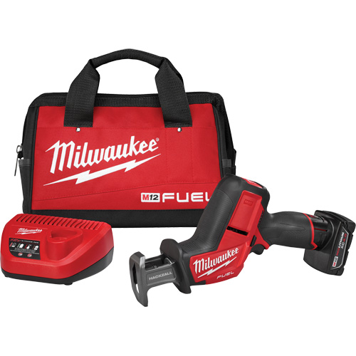 M12 Fuel Hackzall&reg; Reciprocating Saw Kit, 12 V, Lithium-Ion Battery, 0 - 3000 SPM Sécurité Médic