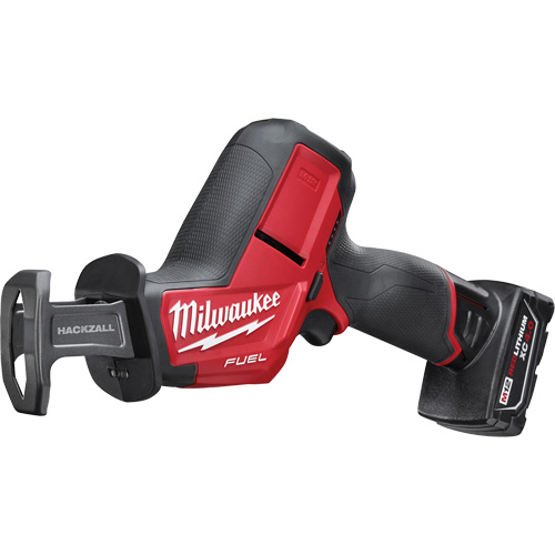 M12 Fuel Hackzall&reg; Reciprocating Saw Kit, 12 V, Lithium-Ion Battery, 0 - 3000 SPM Sécurité Médic