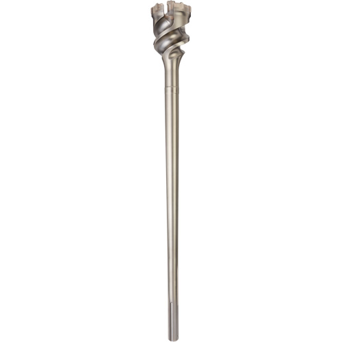 One Piece SDS-MAX Tunnel Bit, 1-1/2", Carbide Sécurité Médic