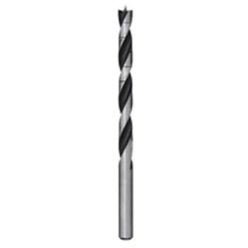 Brad Point Wood Bit, 5/16", 4-1/2" Length, 5/16" Shank Sécurité Médic