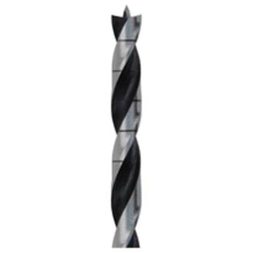 Brad Point Wood Bit, 1/2", 6" Length, 3/8" Shank Sécurité Médic