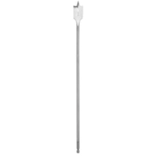 Flat Boring Bit, 3/8" Diameter, 1/4" Hex Shank, 16" Length Sécurité Médic