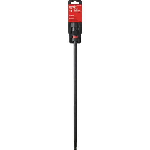 Quik-Lok Impact Drill Bit Extension, 7/16" Max. Diameter, 18" Length, 7/16" Shank Sécurité Médic