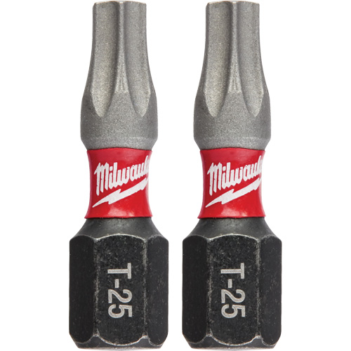 Shockwave Impact Insert Bits, Torx, T-25, 1/4" Drive Sécurité Médic