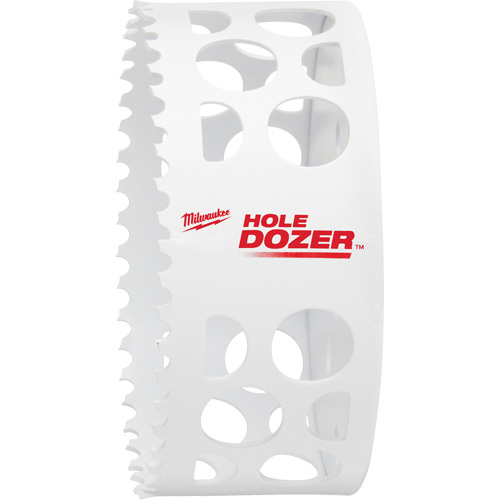 Hole Dozer Hole Saw, 4-1/2", 1-5/8" Depth of Cut, Bi-Metal Sécurité Médic