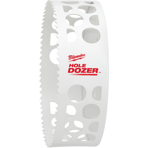 Hole Dozer Hole Saw, 5-1/2", 1-5/8" Depth of Cut, Bi-Metal Sécurité Médic