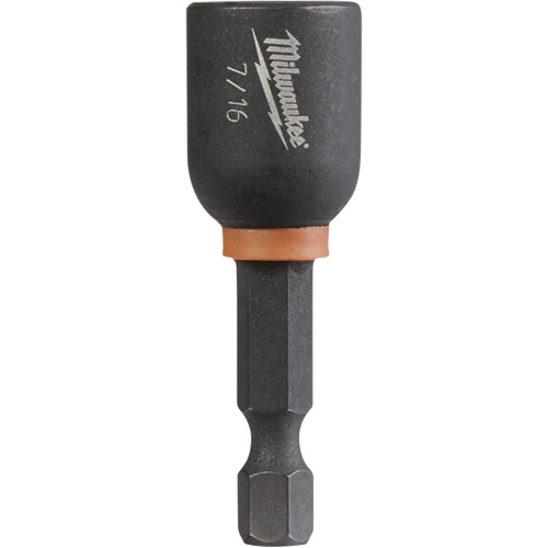 Shockwave Impact Duty Nut Driver, 1/4" Tip, 7/16" Drive, 1-7/8" L, Magnetic Sécurité Médic