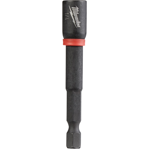 Tourne-&eacute;crou Shockwave Impact Duty, Embout 1/4", Prise 1/4", 2-9/16" lo, Magn&eacute;tique Sécurité Médic