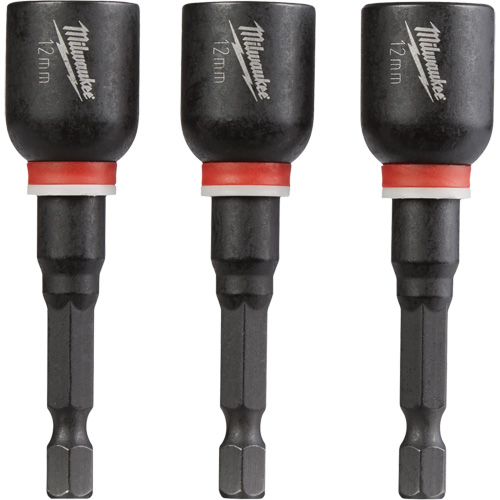 Shockwave Impact Duty Nut Driver, 1/4" Tip, 12 mm Drive, 2-9/16" L, Magnetic Sécurité Médic