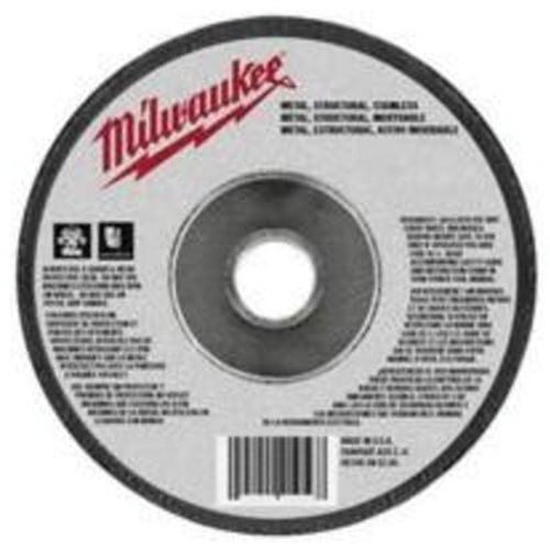 Reinforced Cut-Off Wheels, 6" x 0.045", 7/8" Arbor, Type 1, Aluminum Oxide, 10185 RPM Sécurité Médic