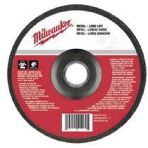 Grinding Wheel, 6" x 1/4", 5/8"-11 Arbor, Aluminum Oxide, Type 27 Sécurité Médic