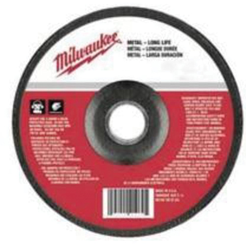 Grinding Wheel, 6" x 1/4", 7/8" Arbor, Aluminum Oxide, Type 27 Sécurité Médic