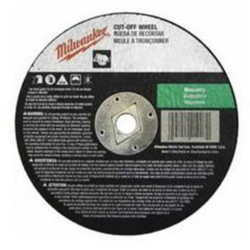 Reinforced Cut-Off Wheels, 7" x 1/8", 5/8" Arbor, Type 1, Silicon Carbide, 8730 RPM Sécurité Médic